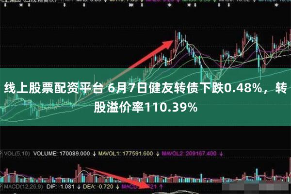 线上股票配资平台 6月7日健友转债下跌0.48%，转股溢价率110.39%