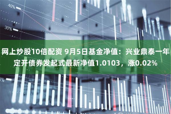 网上炒股10倍配资 9月5日基金净值：兴业鼎泰一年定开债券发起式最新净值1.0103，涨0.02%