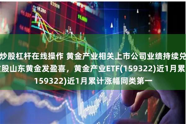 炒股杠杆在线操作 黄金产业相关上市公司业绩持续兑现，第一大权重股山东黄金发盈喜，黄金产业ETF(159322)近1月累计涨幅同类第一