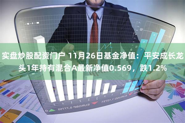 实盘炒股配资门户 11月26日基金净值：平安成长龙头1年持有混合A最新净值0.569，跌1.2%
