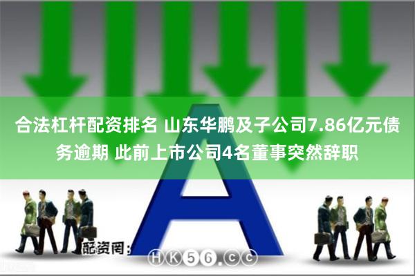 合法杠杆配资排名 山东华鹏及子公司7.86亿元债务逾期 此前上市公司4名董事突然辞职