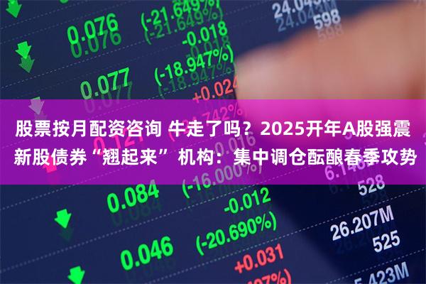 股票按月配资咨询 牛走了吗？2025开年A股强震 新股债券“翘起来” 机构：集中调仓酝酿春季攻势
