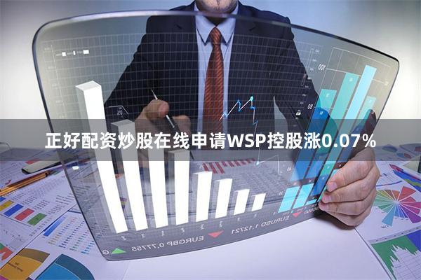 正好配资炒股在线申请WSP控股涨0.07%