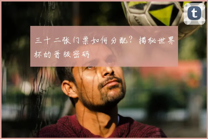 三十二张门票如何分配？揭秘世界杯的晋级密码
