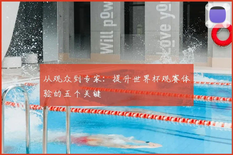 从观众到专家：提升世界杯观赛体验的五个关键