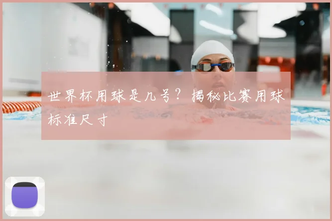 世界杯用球是几号？揭秘比赛用球标准尺寸