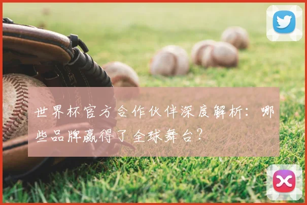 世界杯官方合作伙伴深度解析:哪些品牌赢得了全球舞台?